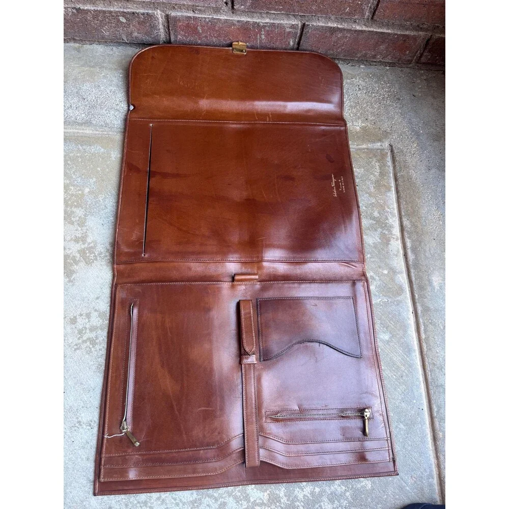 Salvatore Ferragamo Leather Portfolio